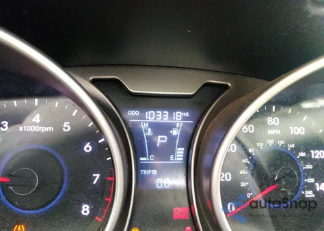 2012 Hyundai Veloster Base W/Black z USA, uszkodzony, nr VIN KMHTC6AD4CU065676